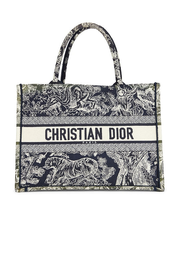 Dior Toile De Jouy Book Tote Bag