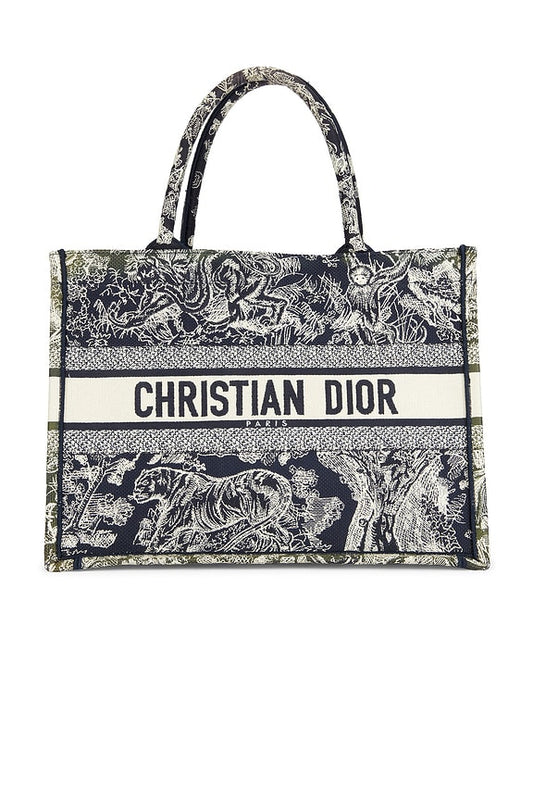 Dior Toile De Jouy Book Tote Bag